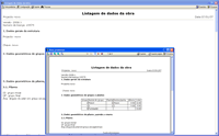 CYPECAD. Listagens