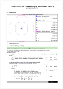 Verificação de punçoamento no CYPECAD. Clique para ampliar a imagem.